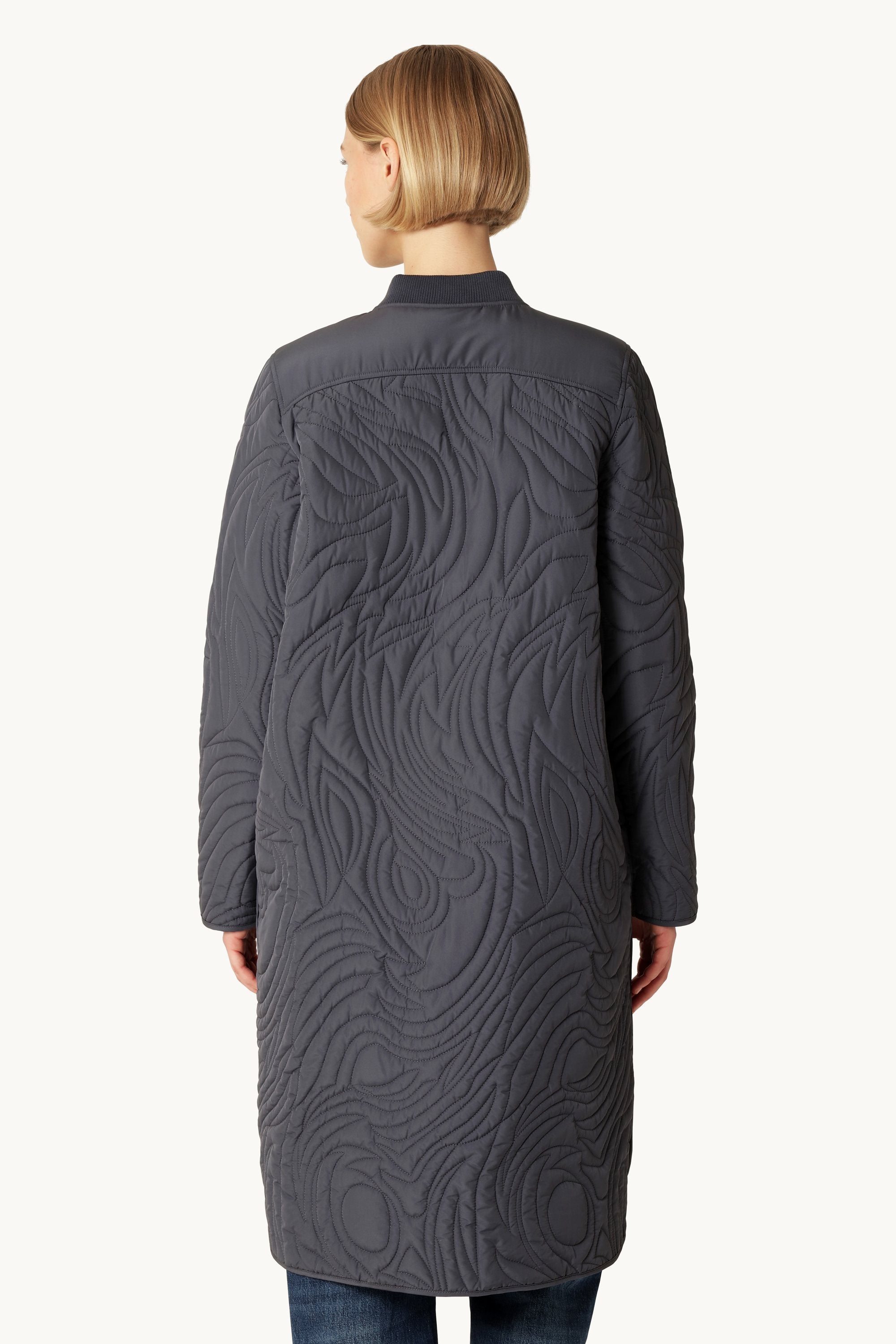 Steppjacke - Ombre Blue