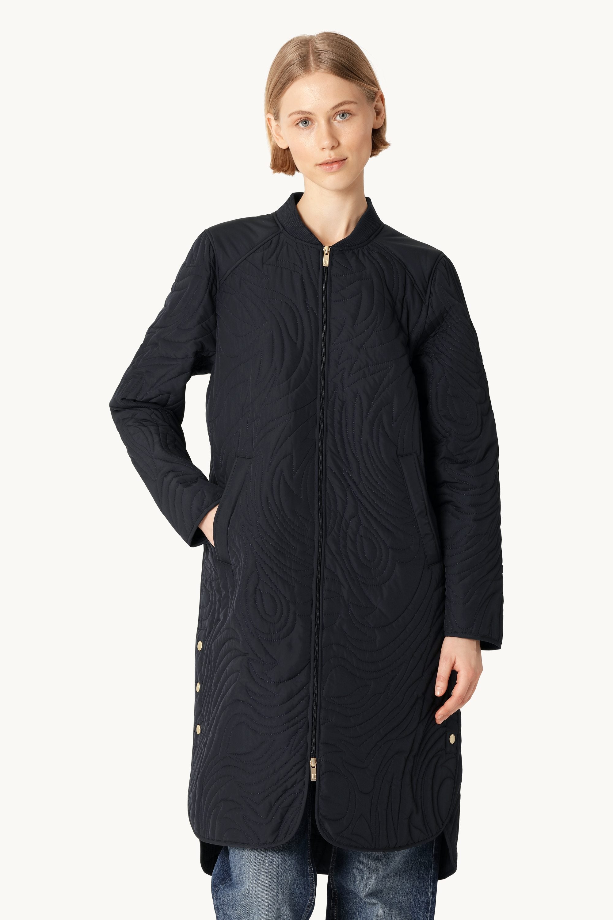 Steppjacke - Dark Indigo