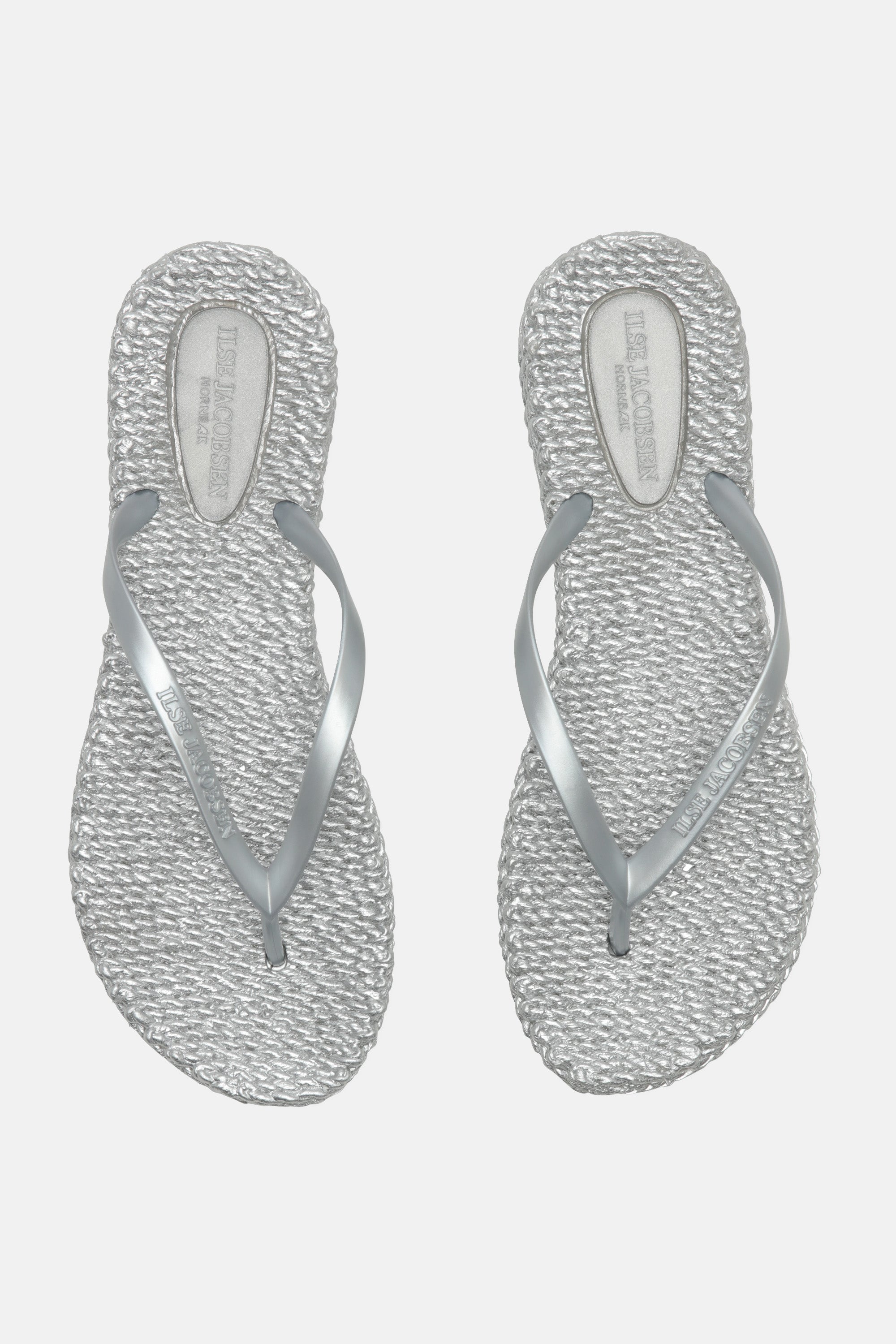 Ilse Jacobsen Hornbæk Footwear Flip Flops Flip-flops 710 Silver