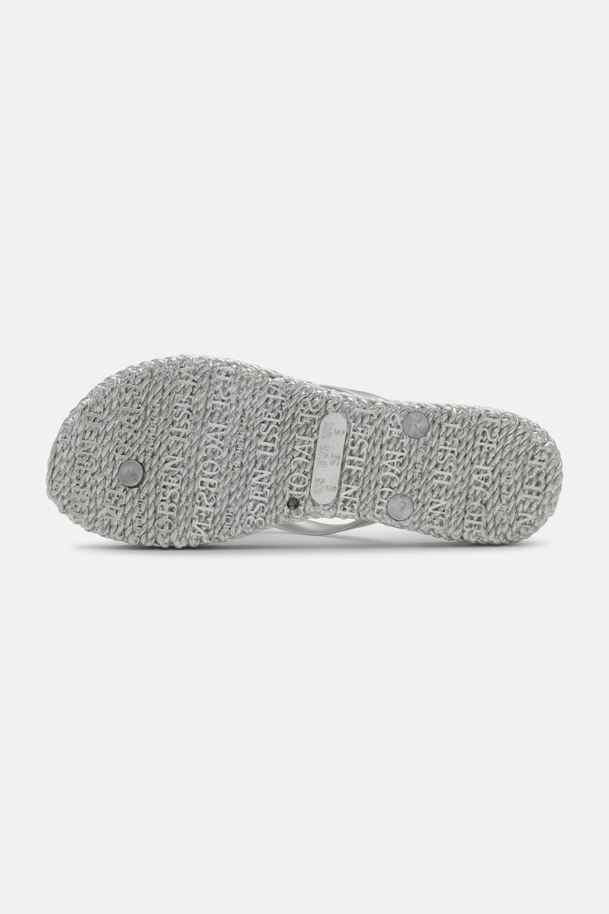 Ilse Jacobsen Hornbæk Footwear Flip Flops Flip-flops 710 Silver