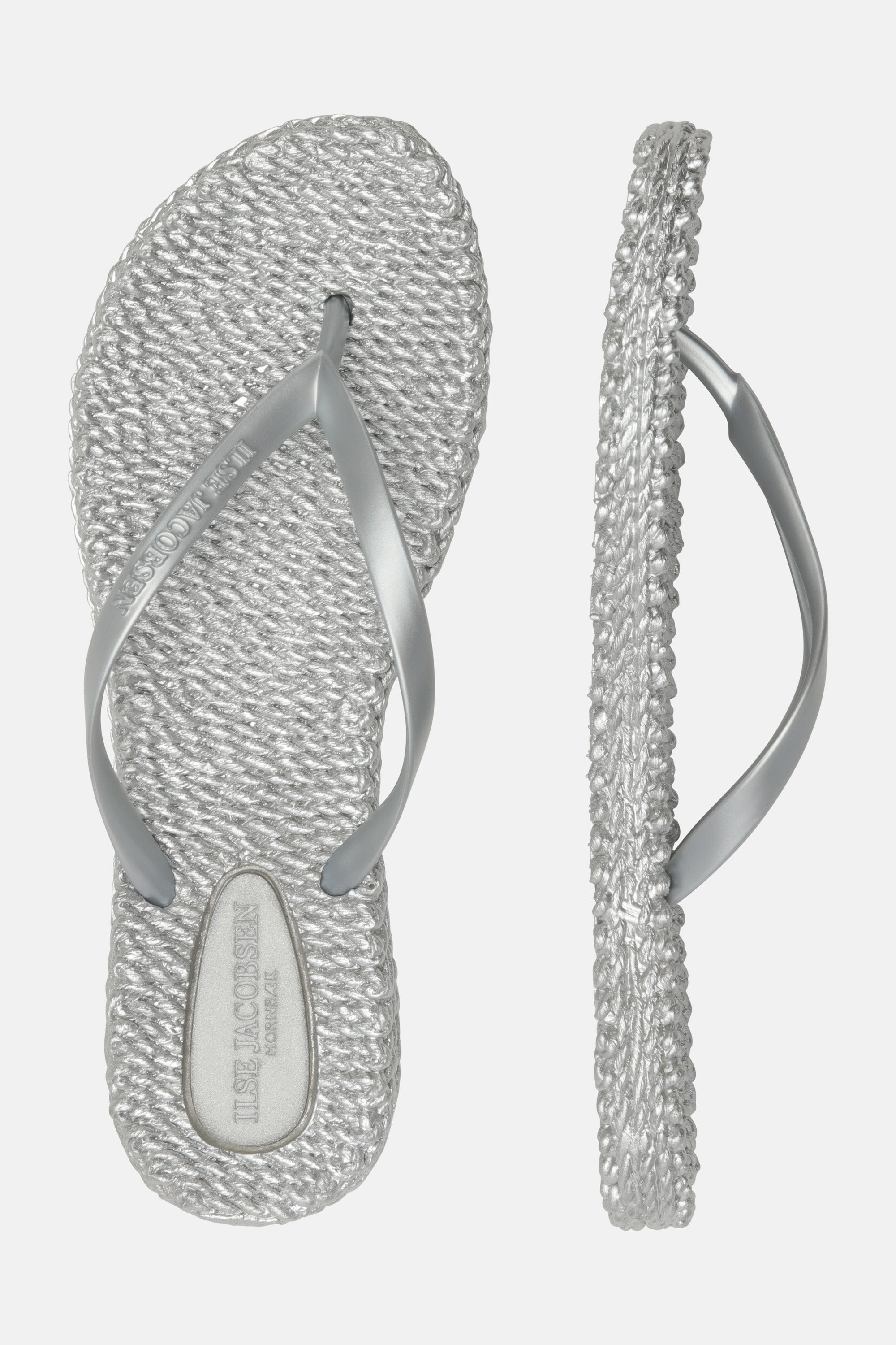 Ilse Jacobsen Hornbæk Footwear Flip Flops Flip-flops 710 Silver