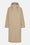 Long Rain Coat - Greige