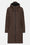 Ilse Jacobsen Hornbæk Rain Langer Regenmantel Raincoat 229 Chocolate Brown