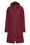 Ilse Jacobsen Hornbæk Rain Langer Regenmantel Raincoat 307 Maroon Banner