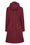Ilse Jacobsen Hornbæk Rain Langer Regenmantel Raincoat 307 Maroon Banner