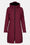 Ilse Jacobsen Hornbæk Rain Langer Regenmantel Raincoat 307 Maroon Banner