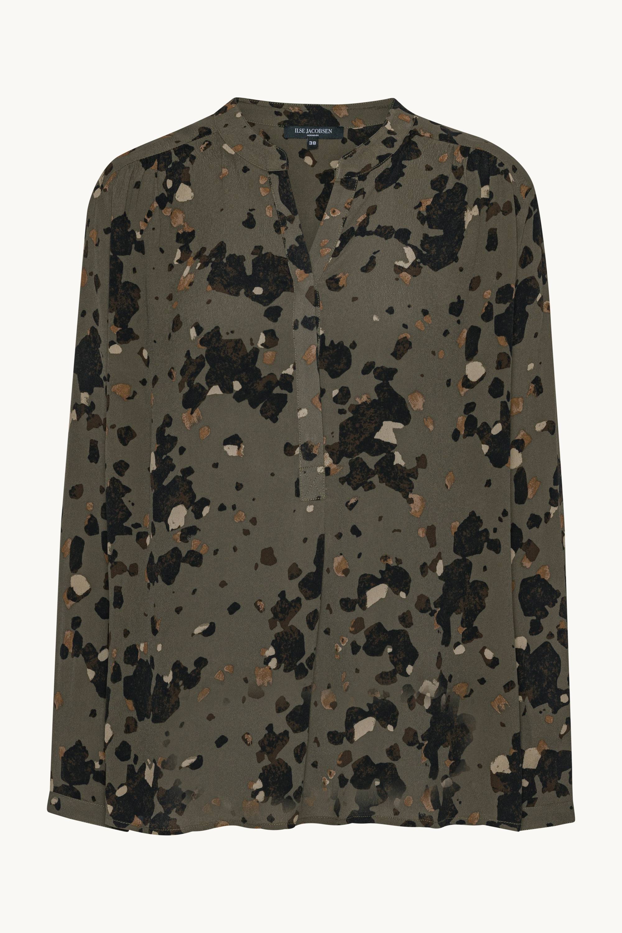 Hemd mit Halber Knopfleiste - Graphic Camo