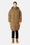 Long Padded Coat - Mocca