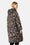 Long Padded Coat - Beige Butterfly