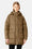 Oversized Padded Coat - Mocca