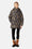 Oversized Padded Coat - Beige Butterfly