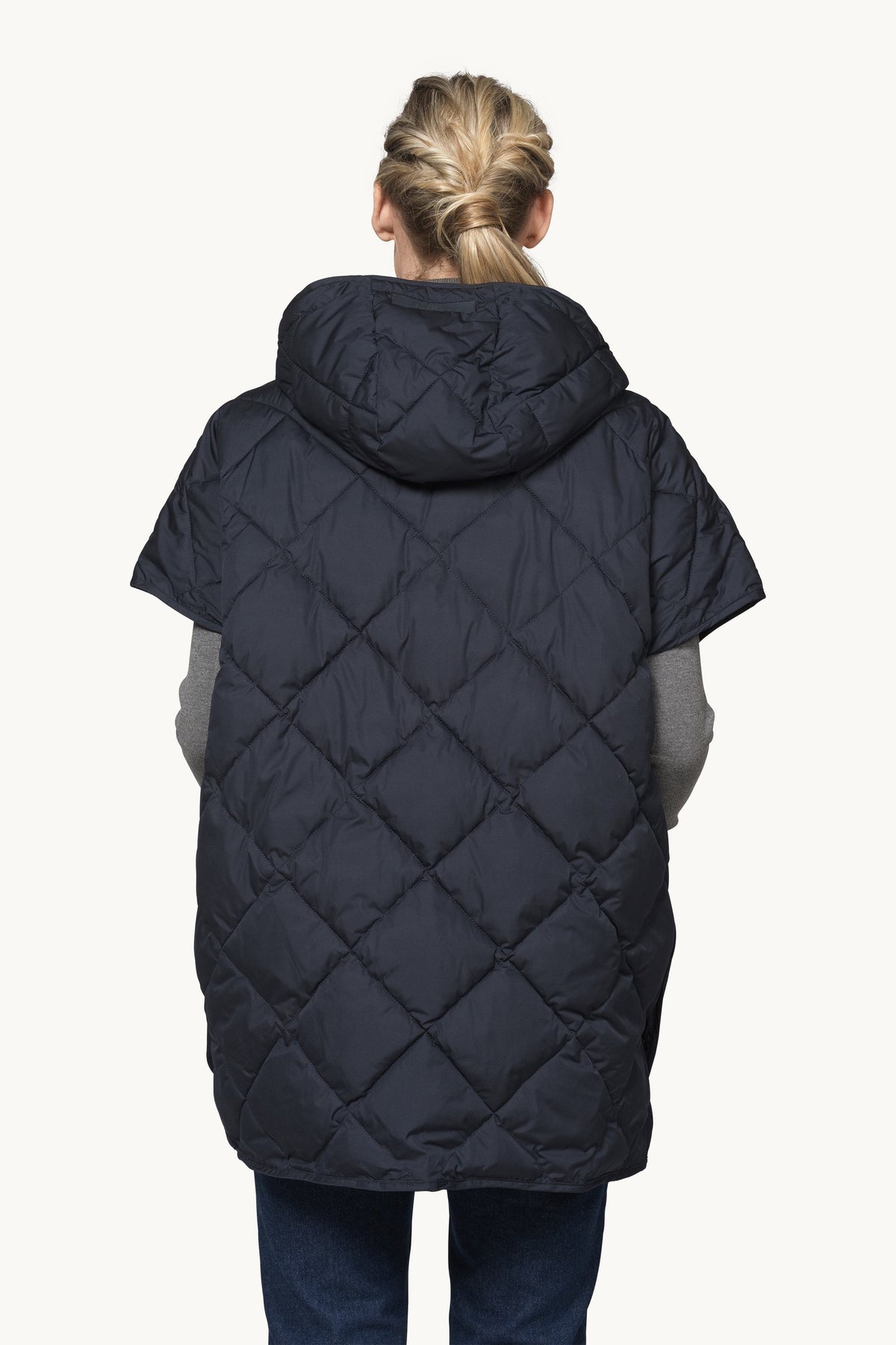 Wattierte Weste - Dark Indigo