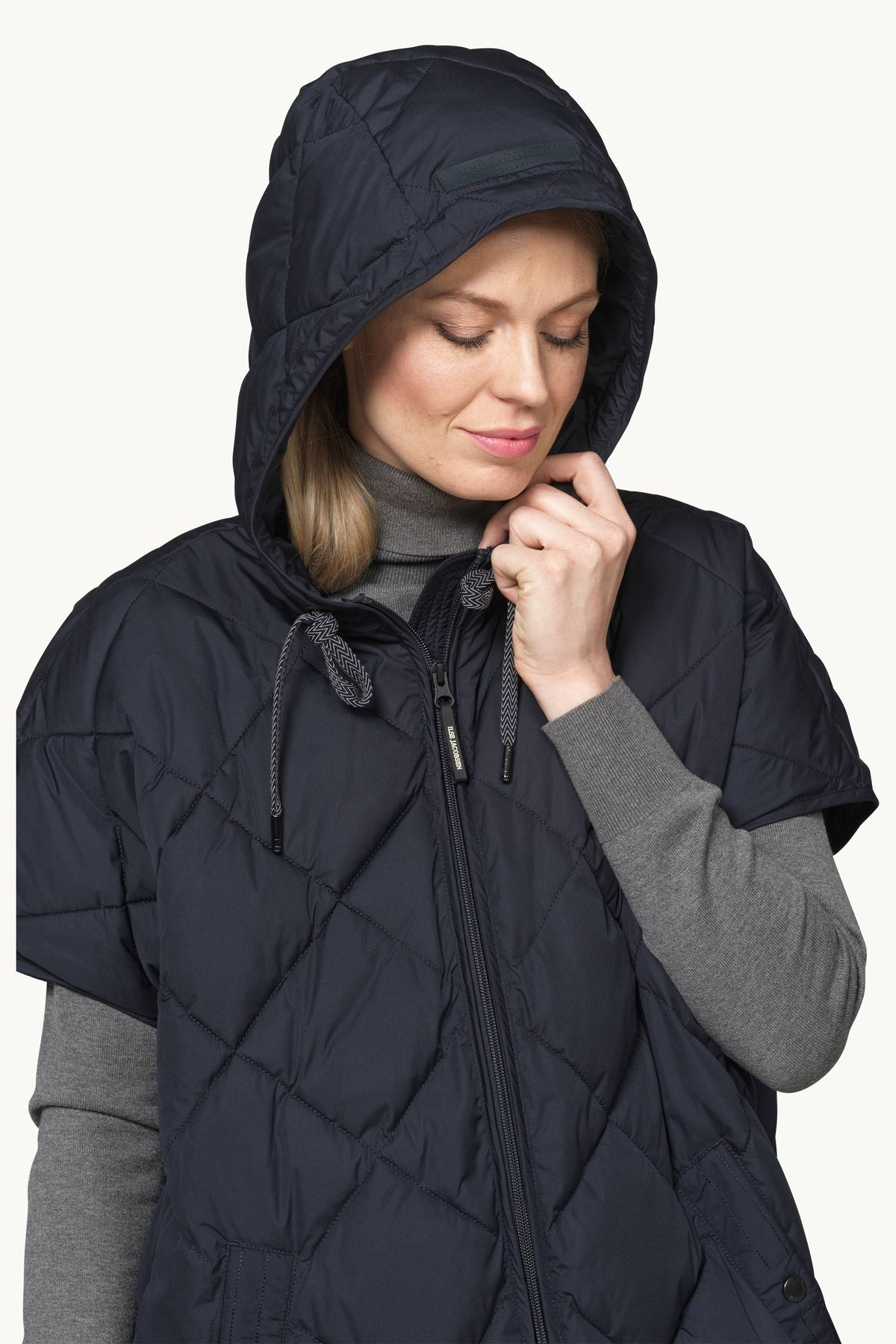 Wattierte Weste - Dark Indigo