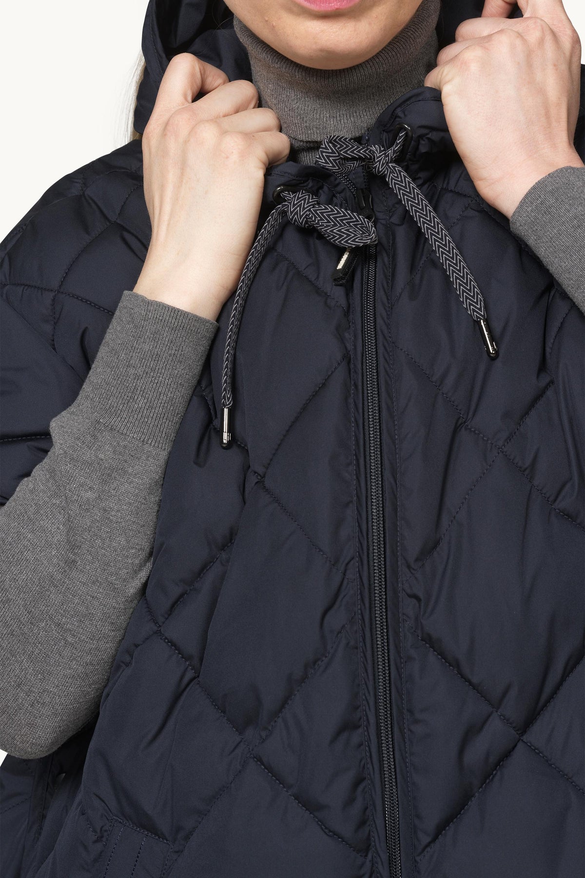 Wattierte Weste - Dark Indigo