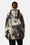 Short Quilt Jacket With Hood - Moss Print