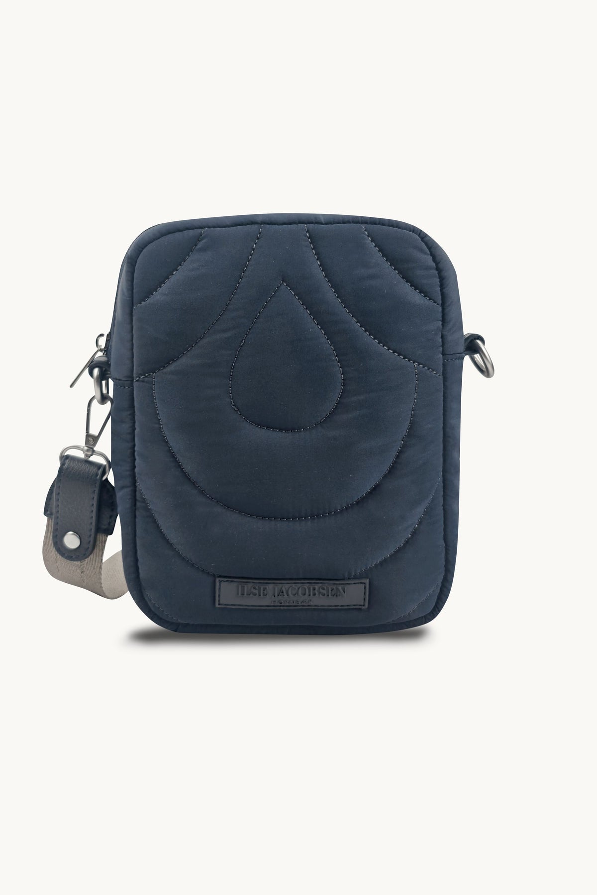 Kleine Gesteppte Crossbody-Tasche - Dark Indigo