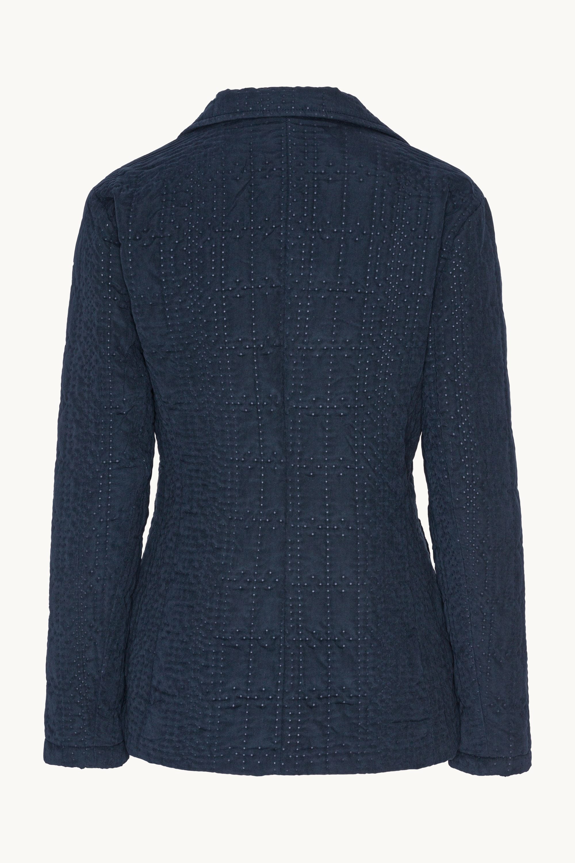 Gesteppter Blazer - Dark Indigo