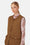 Ilse Jacobsen Hornbæk Outerwear Langer Steppweste Vest 228 Walnut