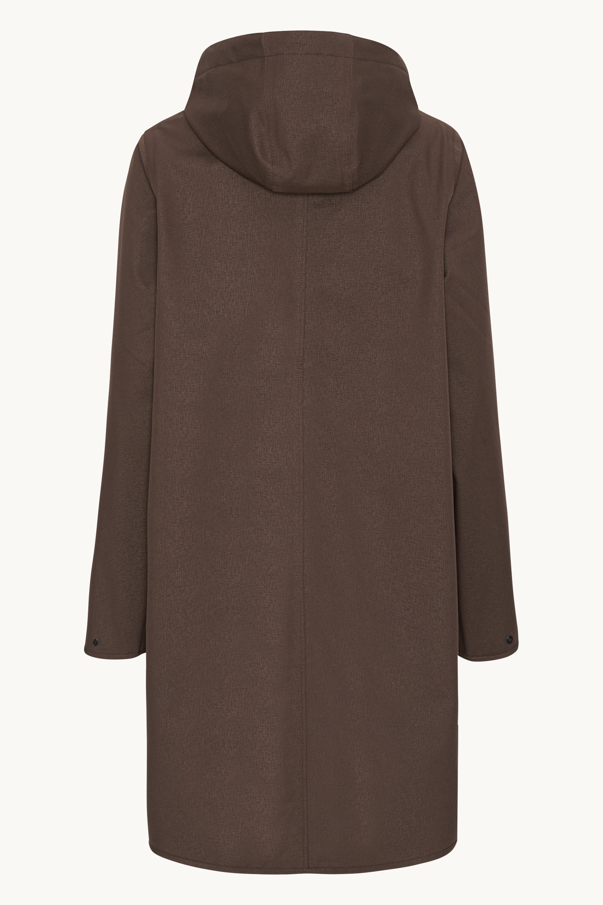 Softshell Regenmantel A-Linie - Chocolate Brown