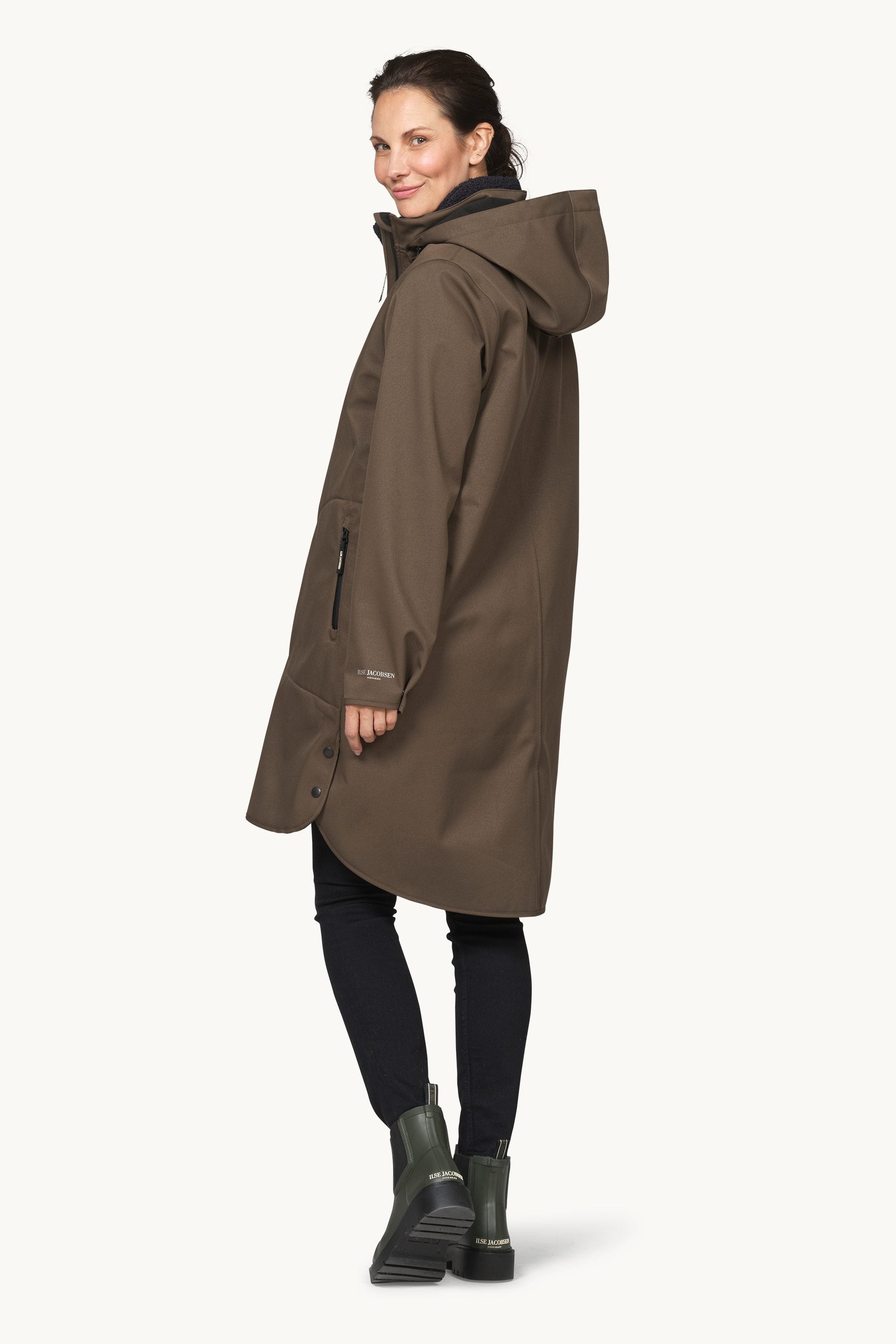 Softshell Regenmantel A-Linie - Wren