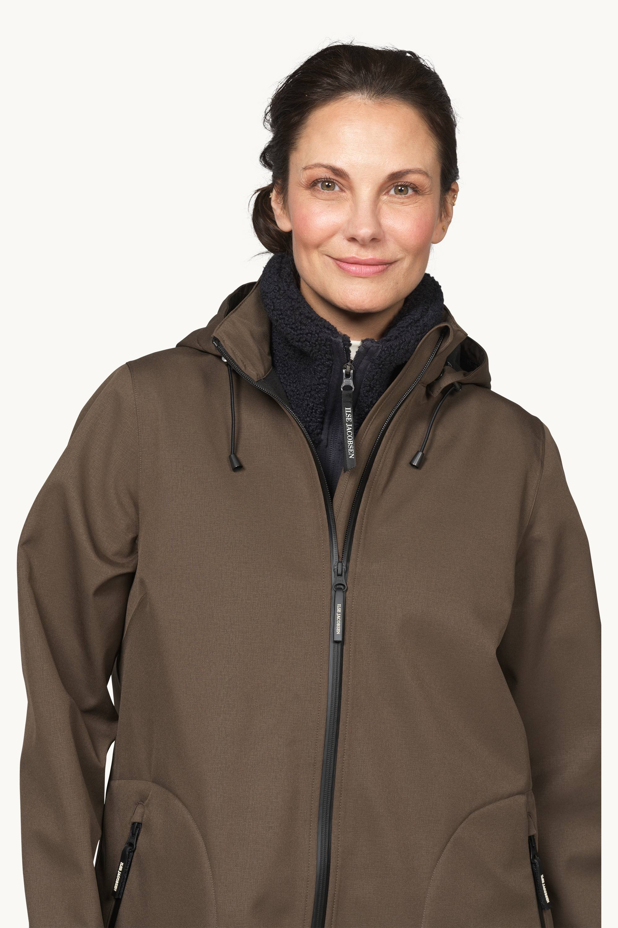 Softshell Regenmantel A-Linie - Wren