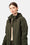 Softshell Regenmantel A-Linie - Army
