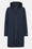 Softshell Regenmantel A-Linie - Dark Indigo