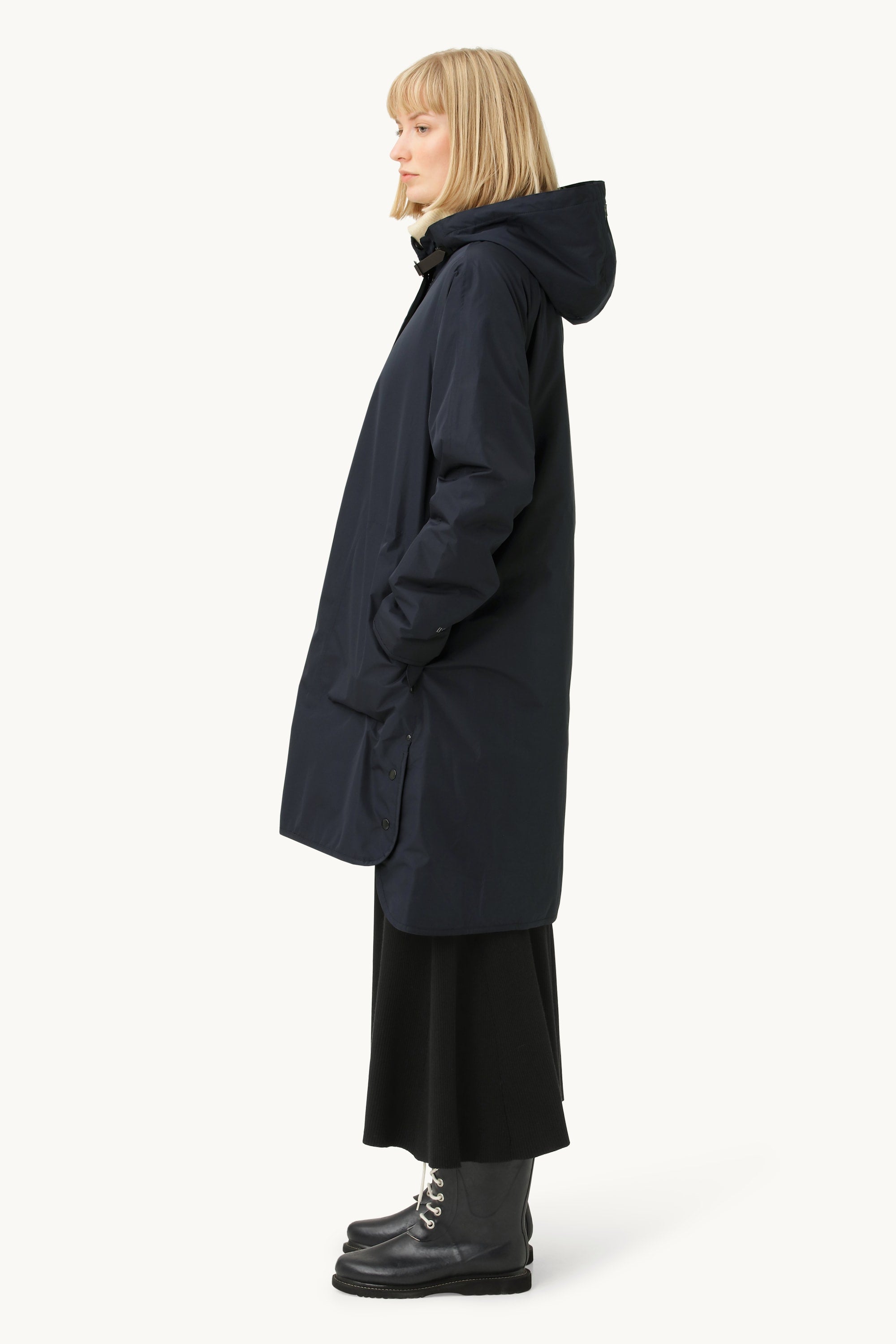 Raincoat - Dark Indigo
