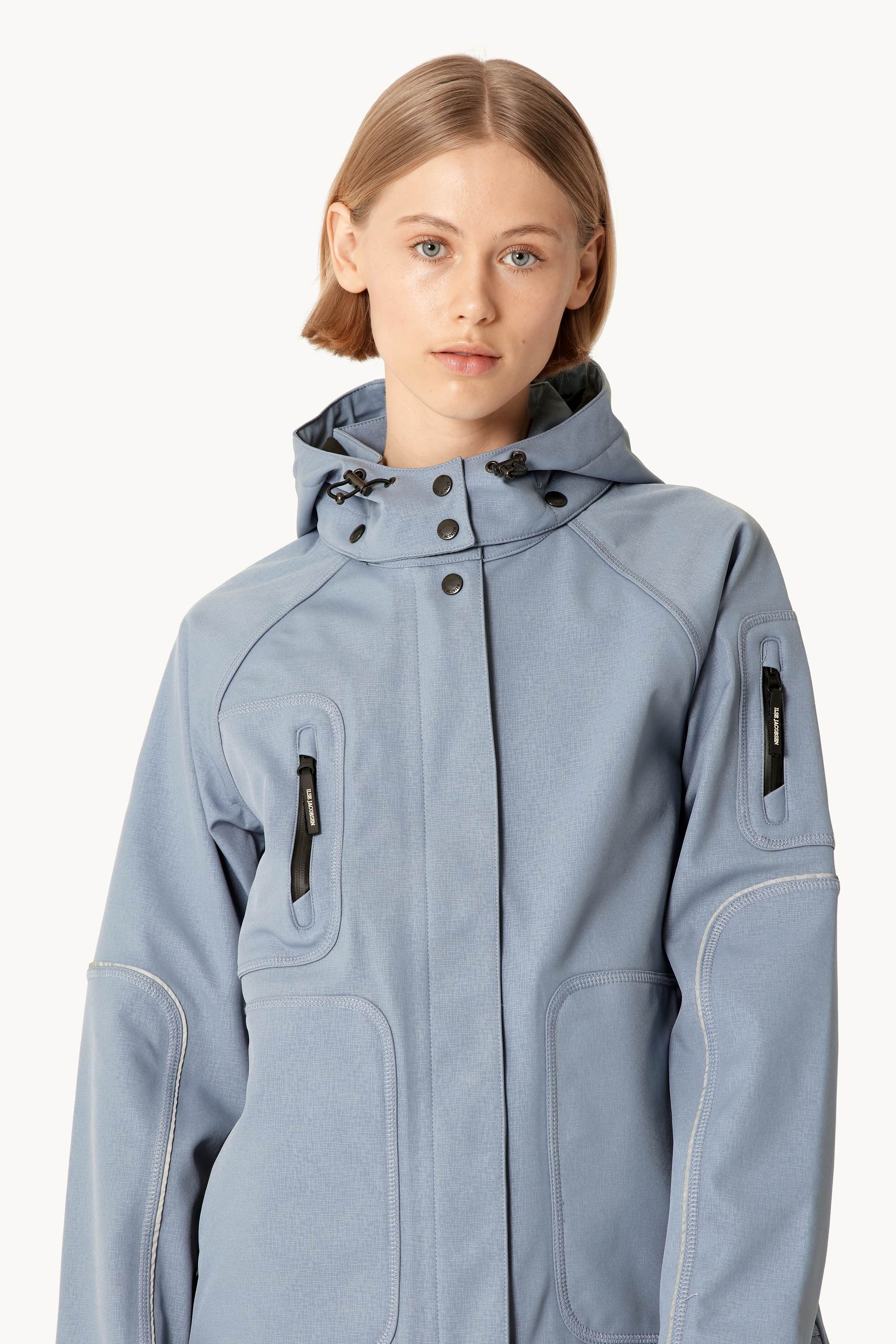 Rain Jacket - Winter Ocean