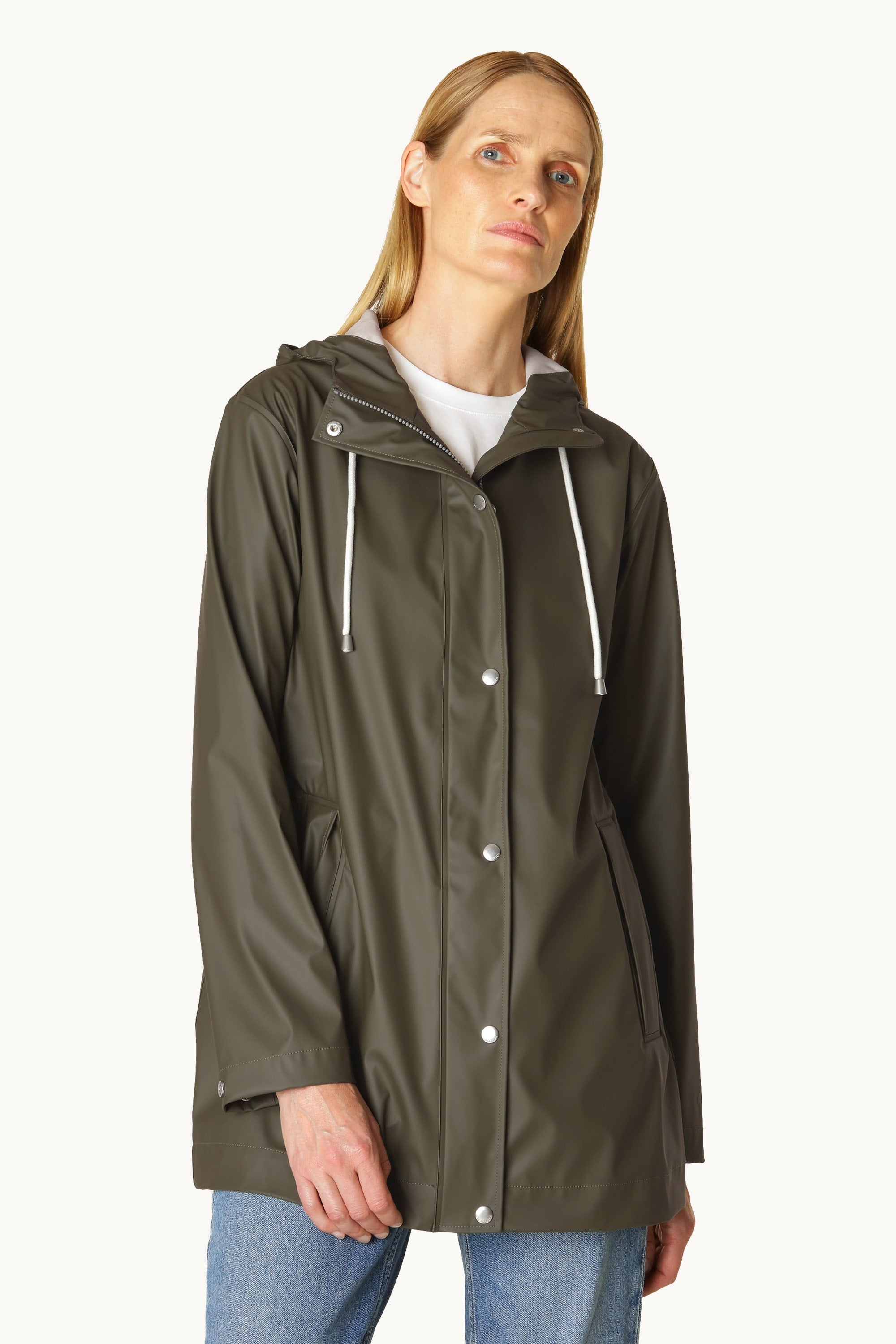 Leichter Regenmantel - Army