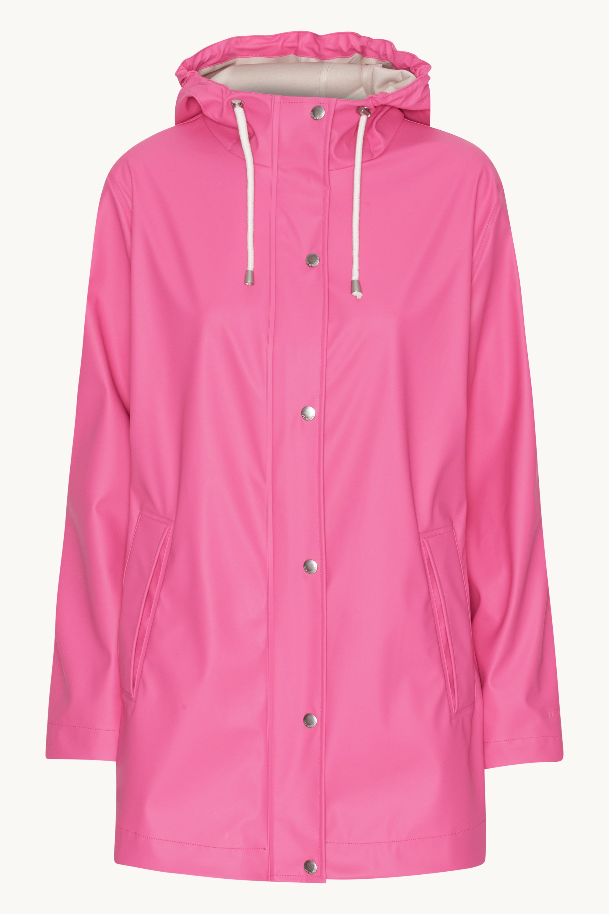 Kurze Regenjacke - Magenta