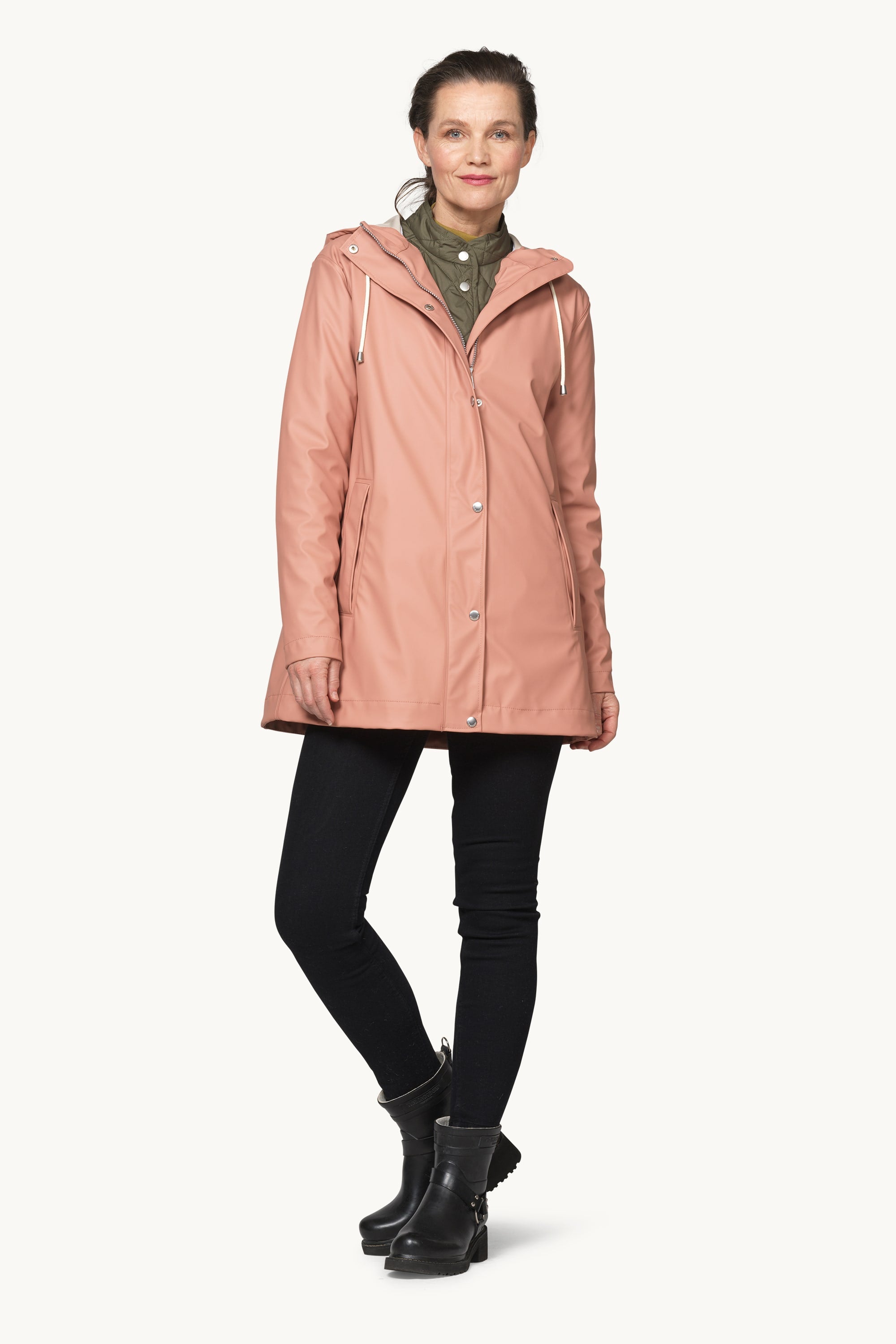 Leichter Regenmantel - Ash Rose