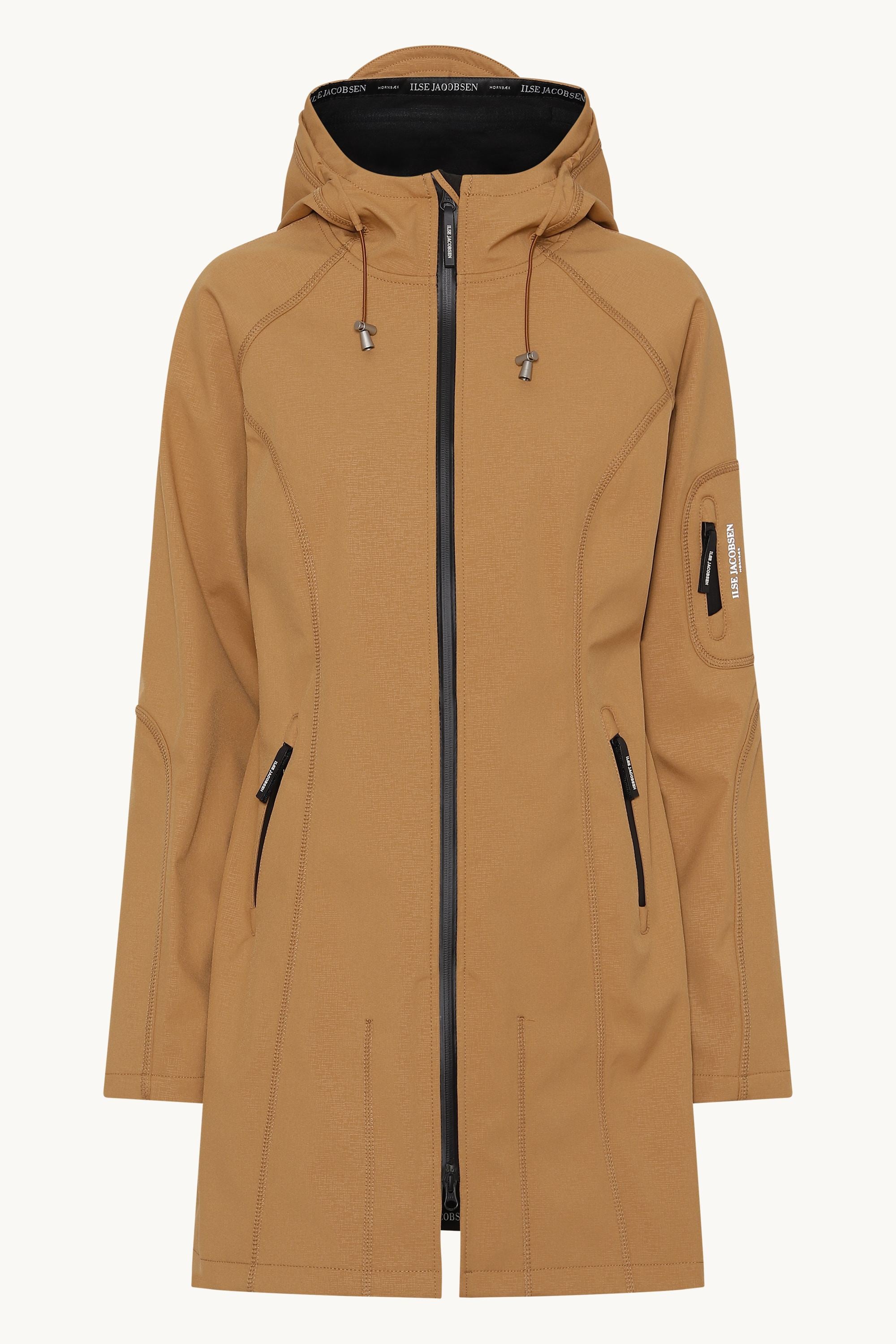 Softshell Regenmantel - Cashew