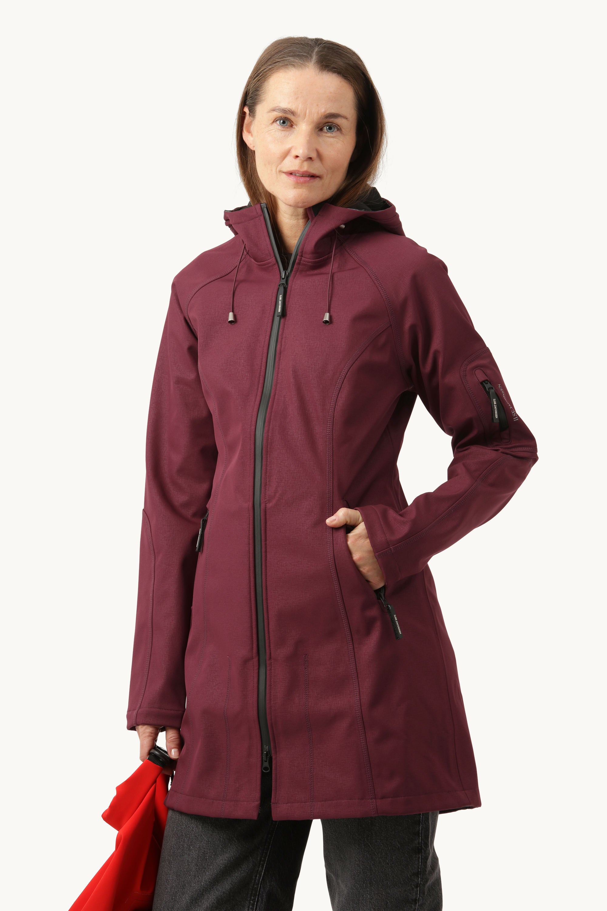 Softshell Regenmantel - Maroon Banner