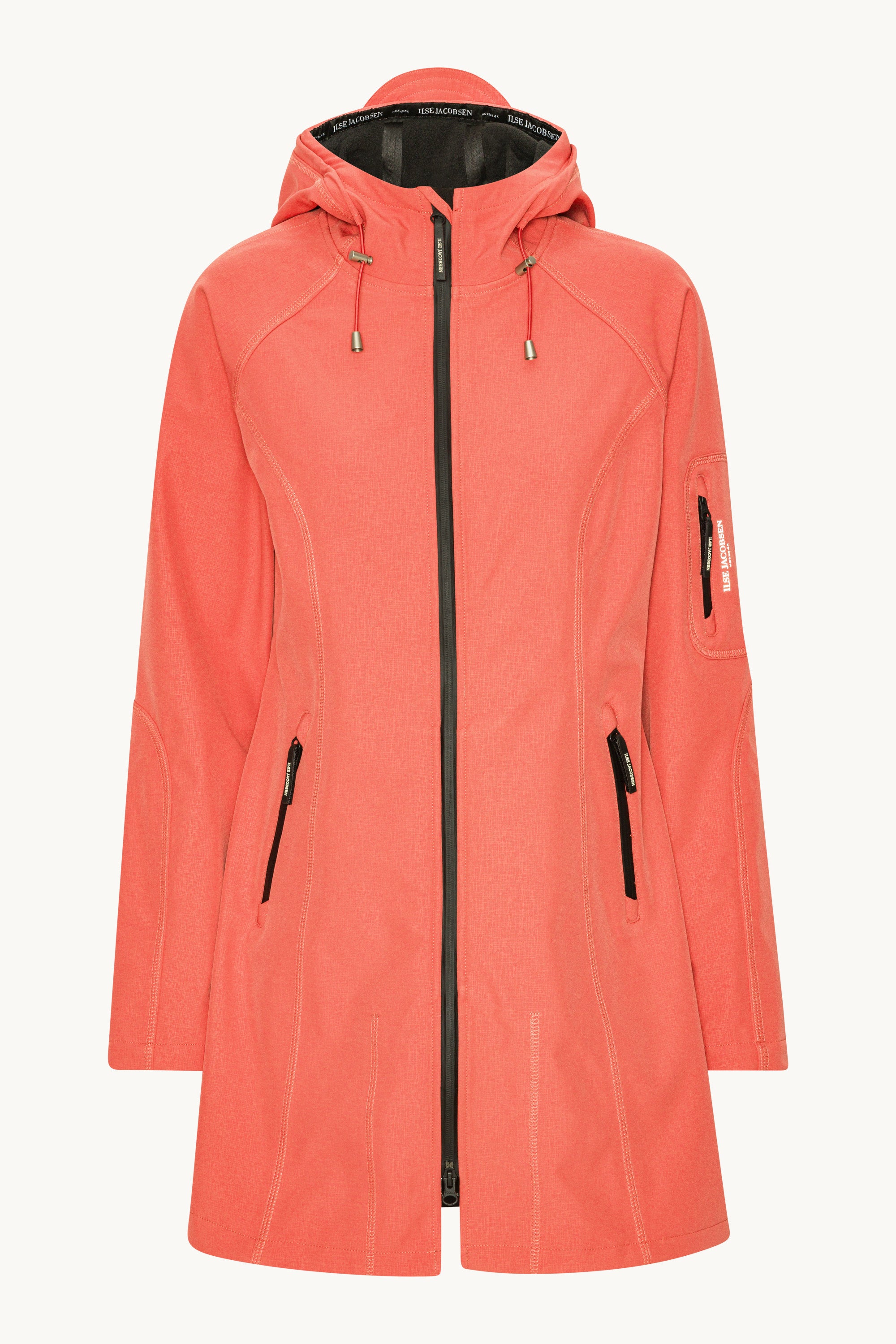 Softshell Regenmantel - Spiced Coral