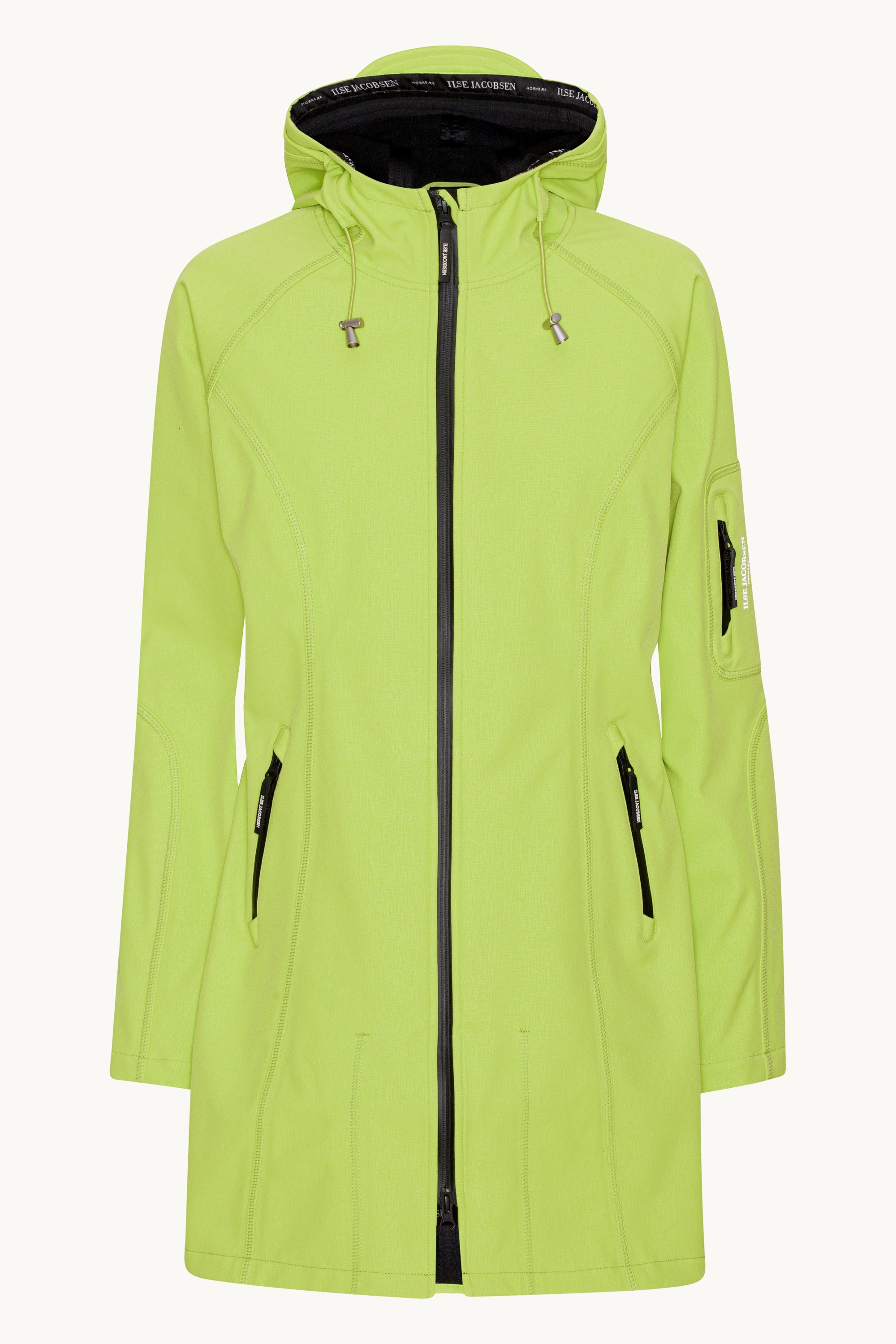 Softshell Regenmantel - Lime Green