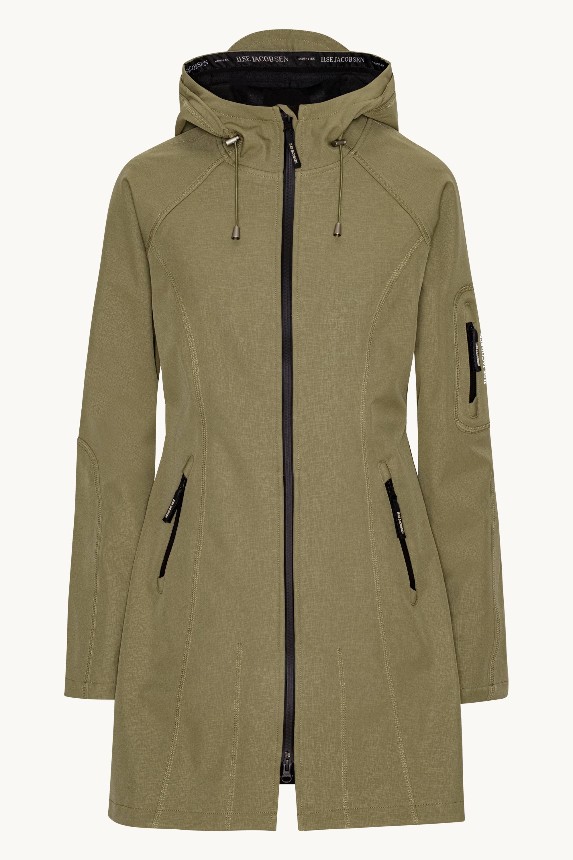 Softshell Regenmantel - Covert Green