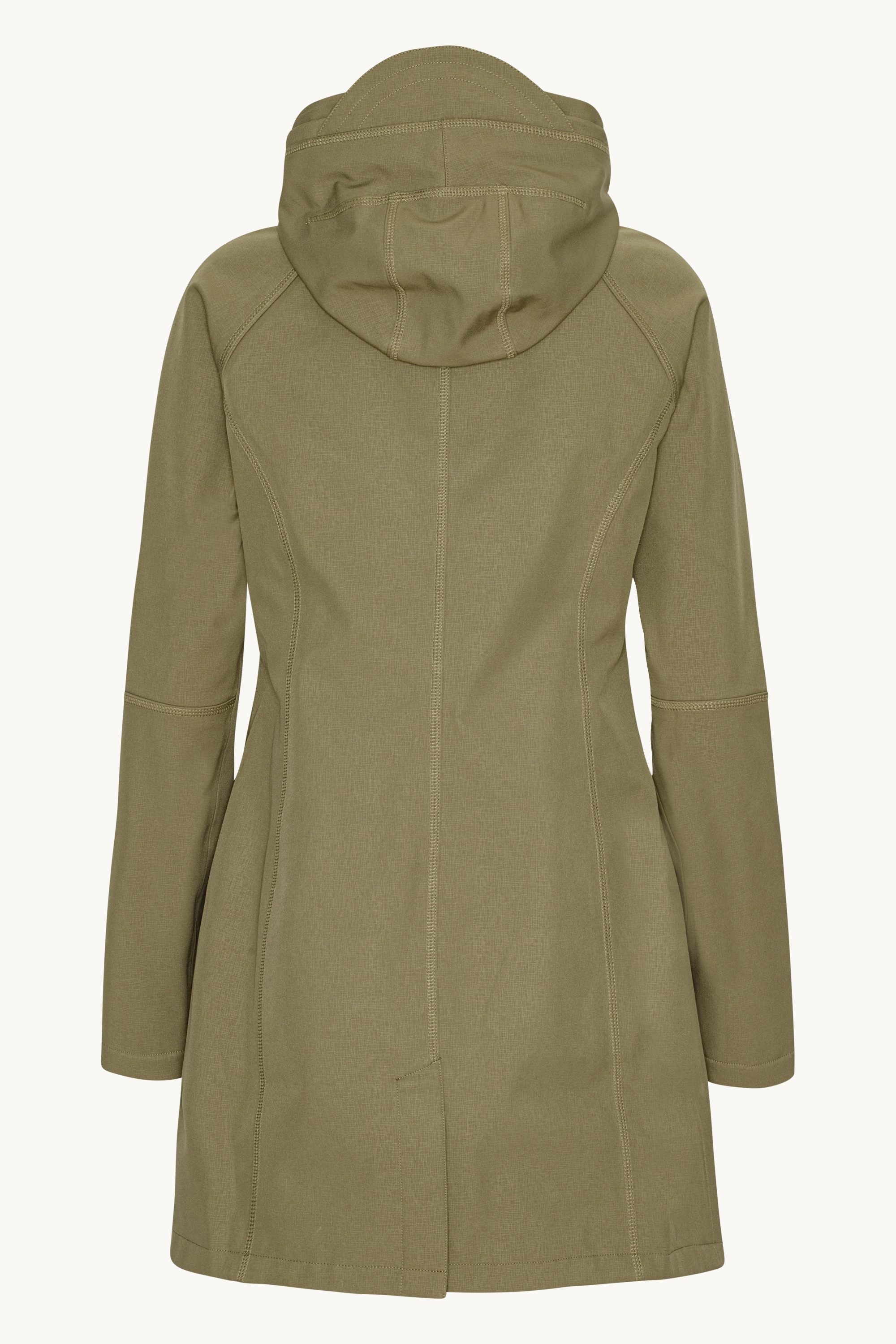 Softshell Regenmantel - Covert Green