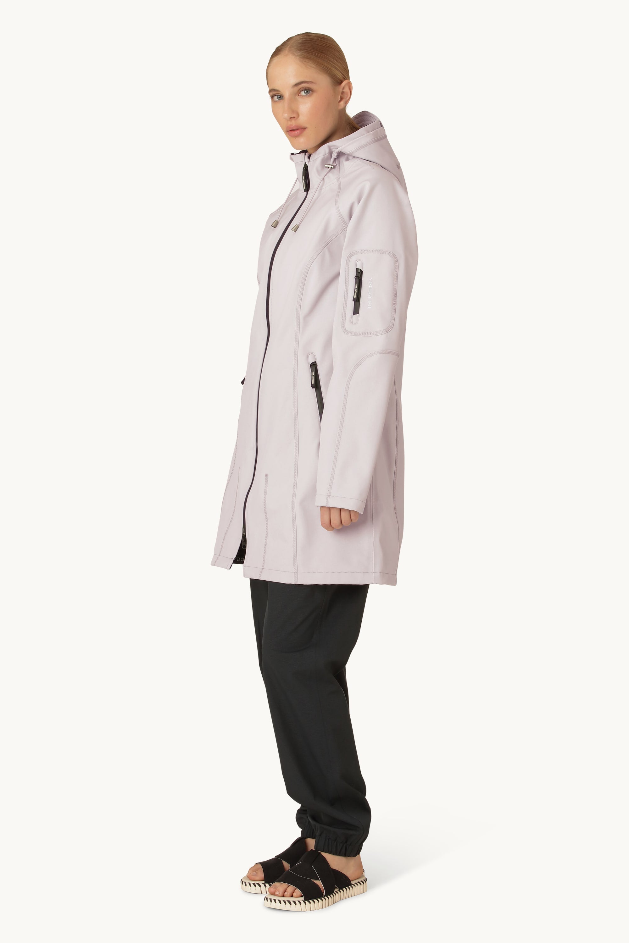 Softshell Regenmantel - Concrete