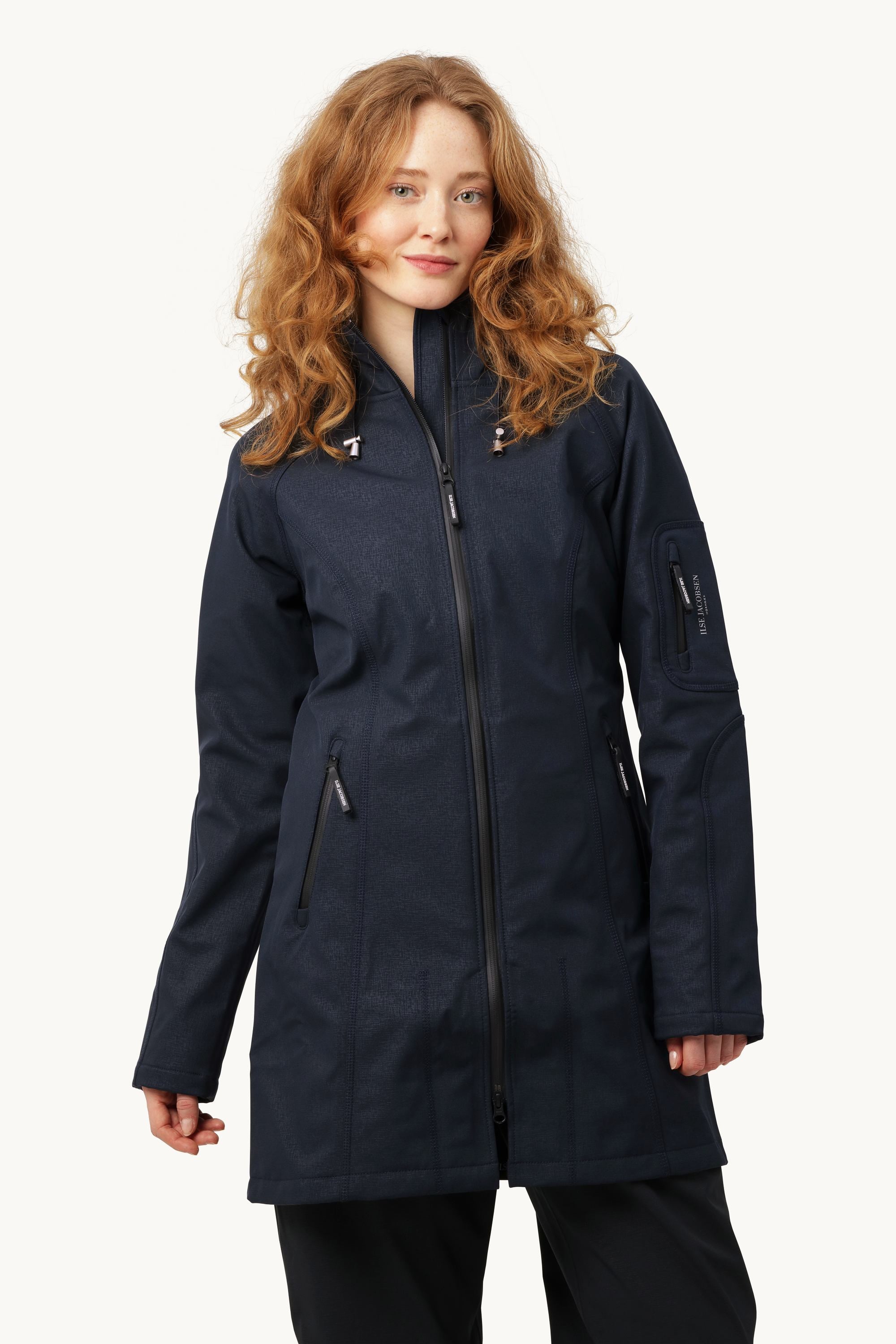 Softshell Regenmantel - Dark Indigo