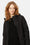 Long Softshell Raincoat - Black