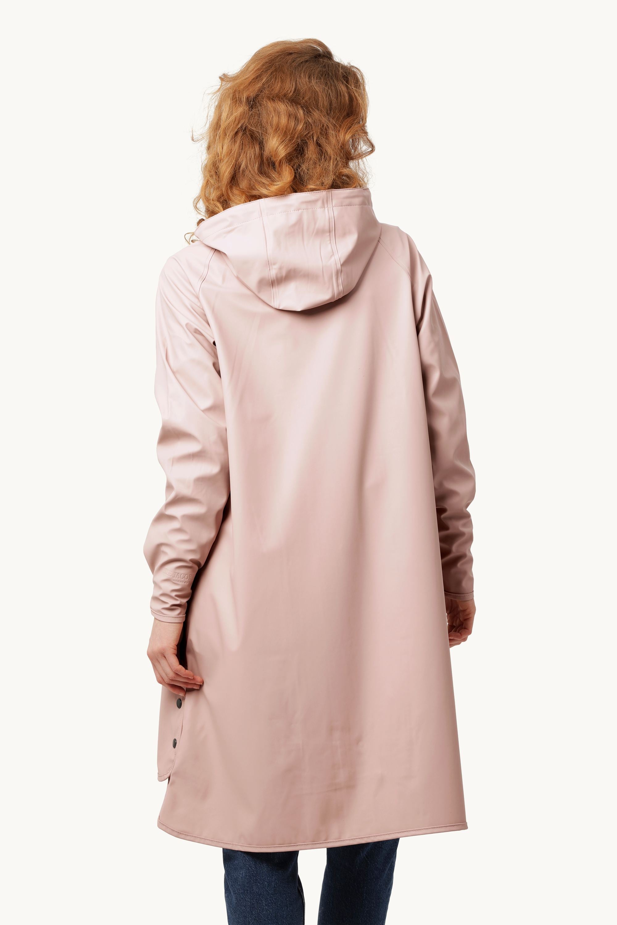 Leichter Regenmantel - Adobe Rose
