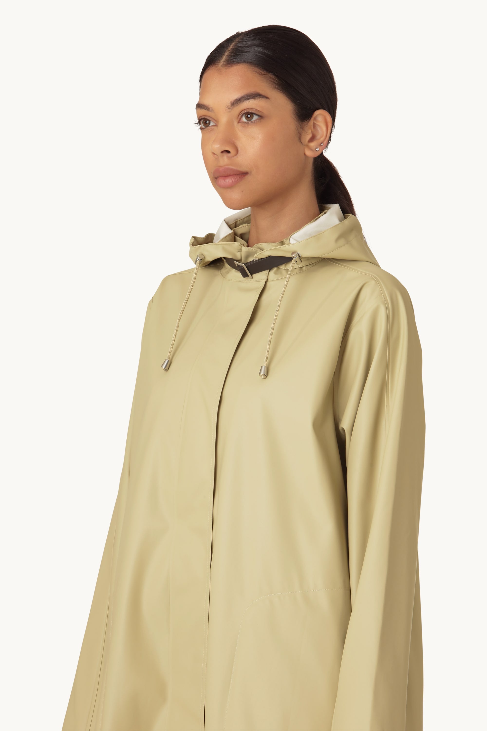Leichter Regenmantel - Olive Grass