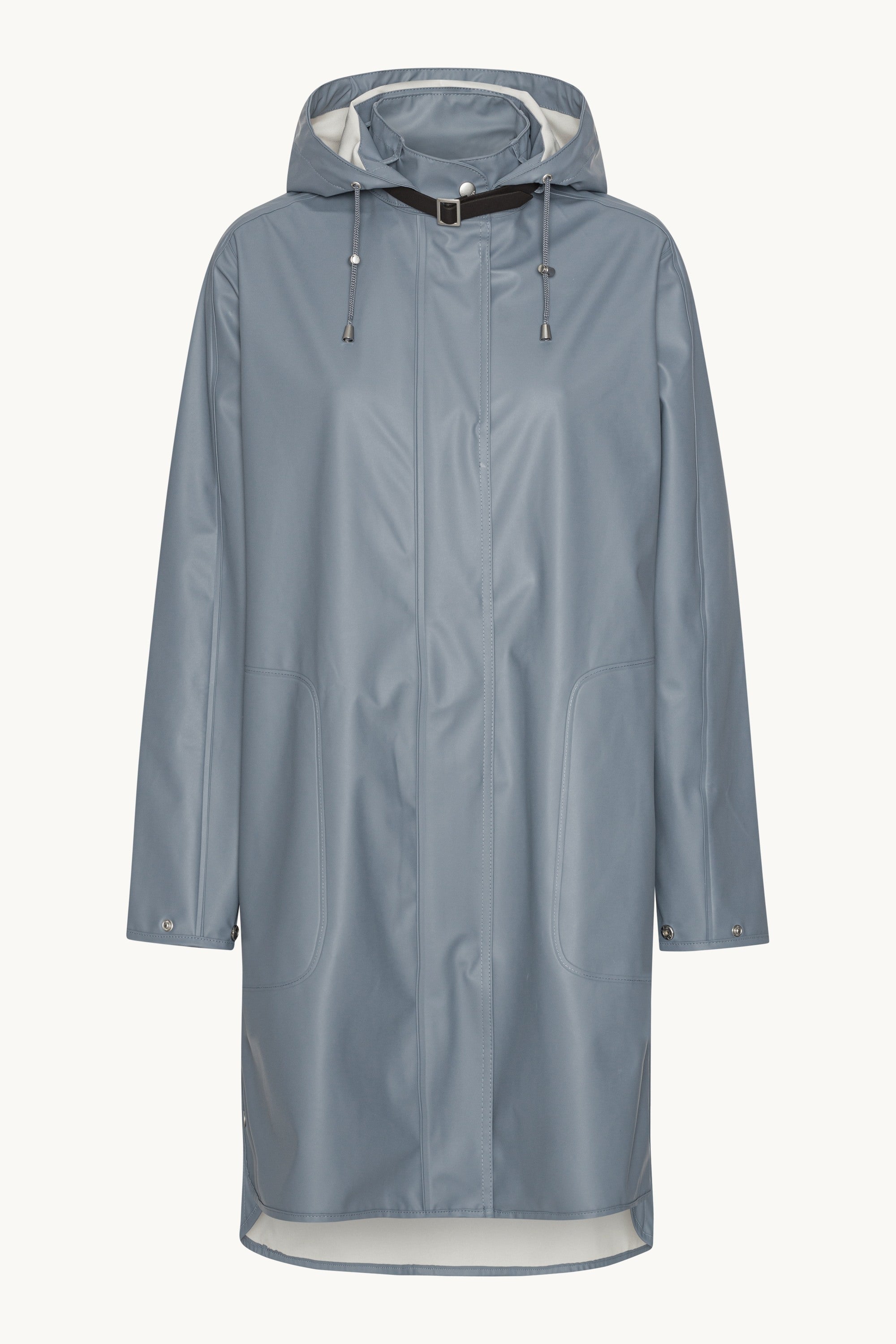 Leichter Regenmantel - Grey Blue