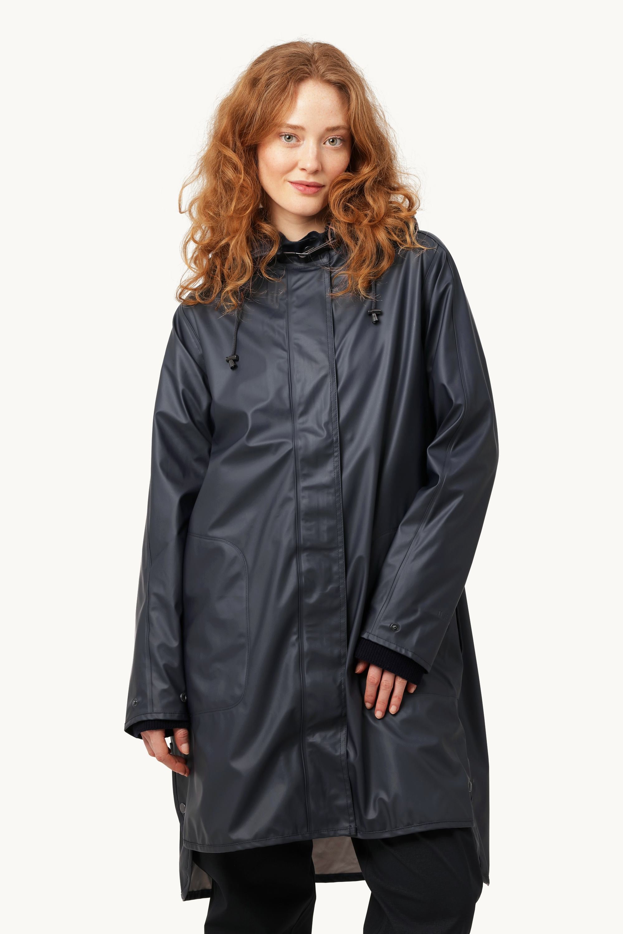 Leichter Regenmantel - Dark Indigo