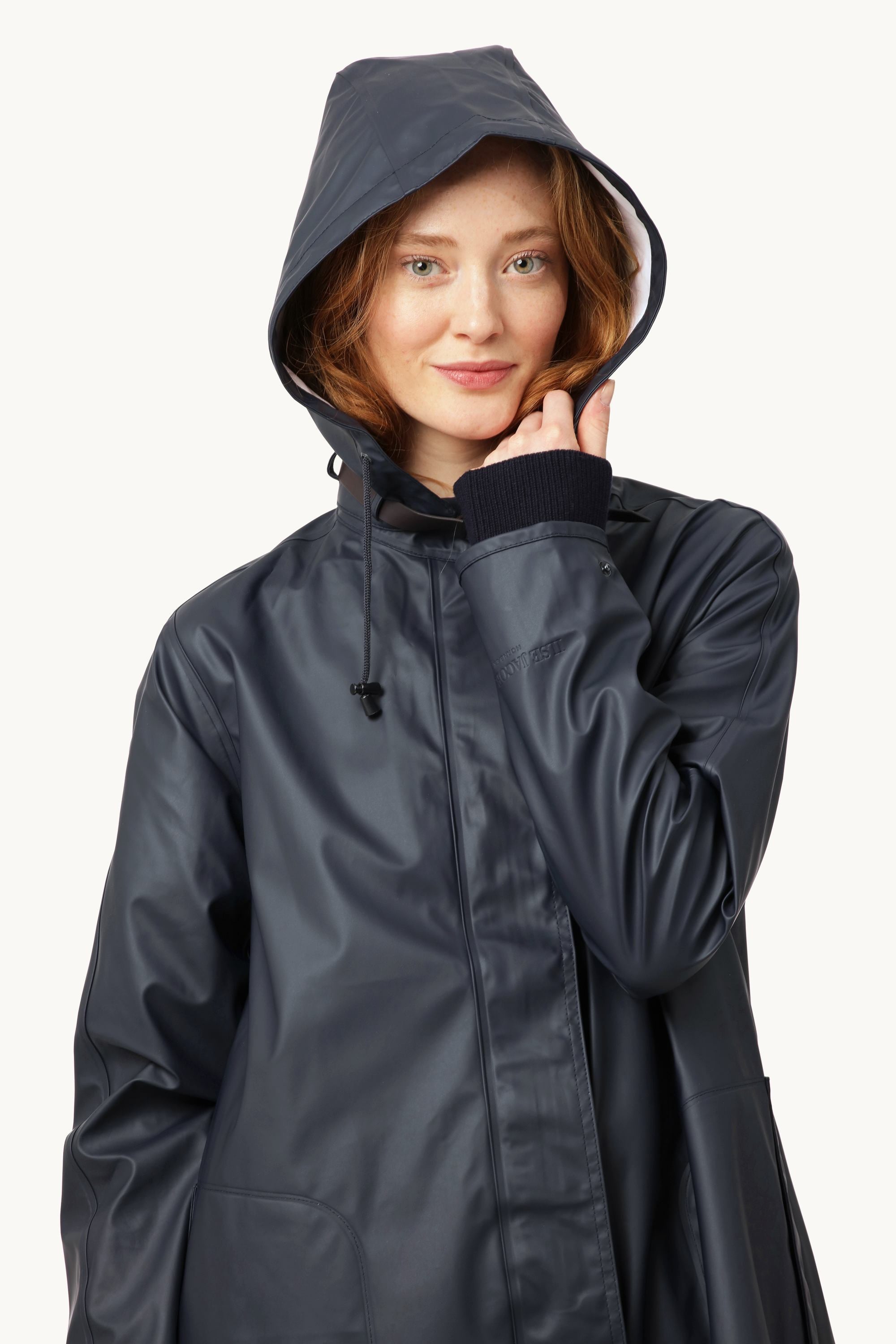 Leichter Regenmantel - Dark Indigo