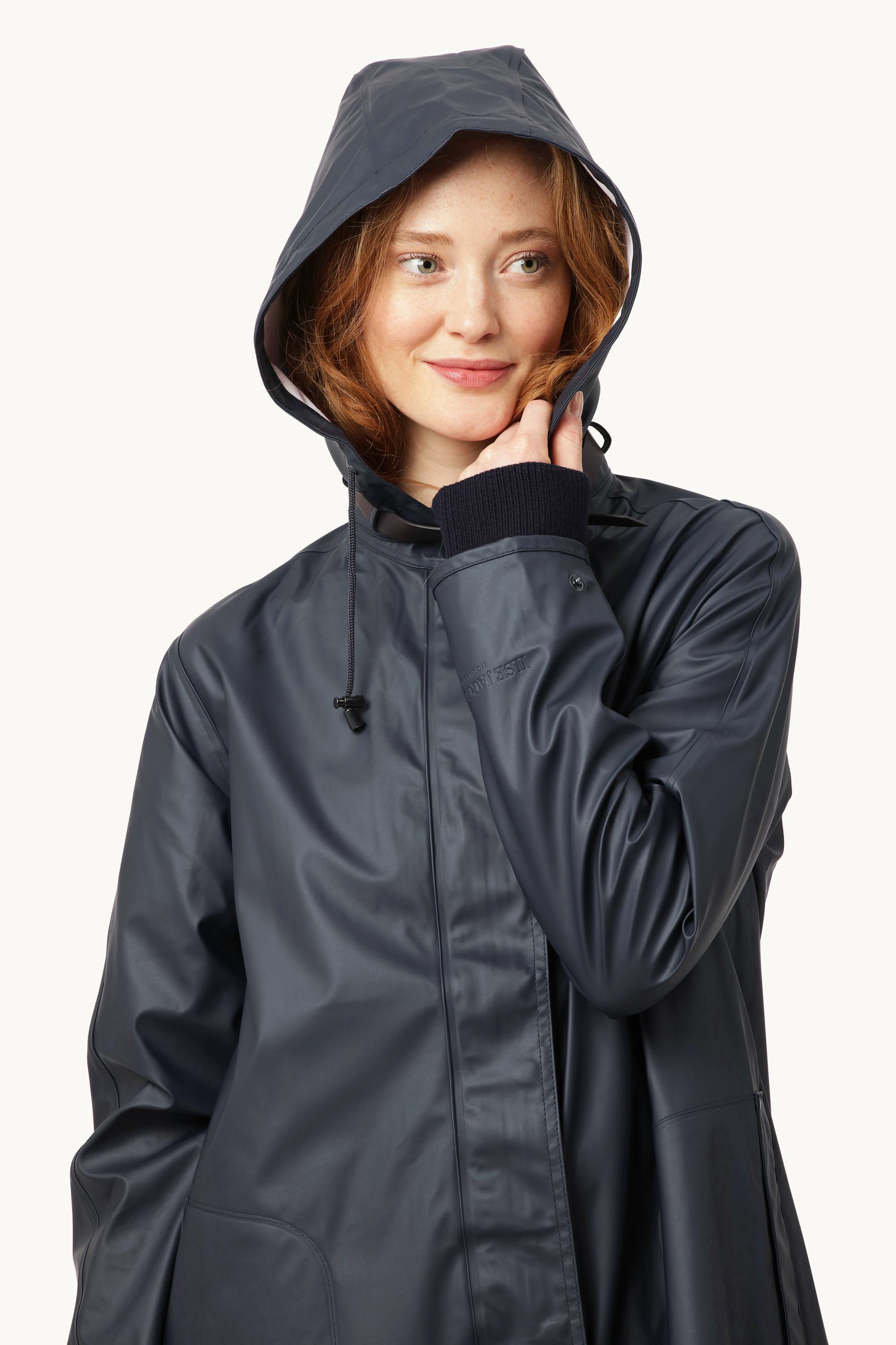 Leichter Regenmantel - Dark Indigo