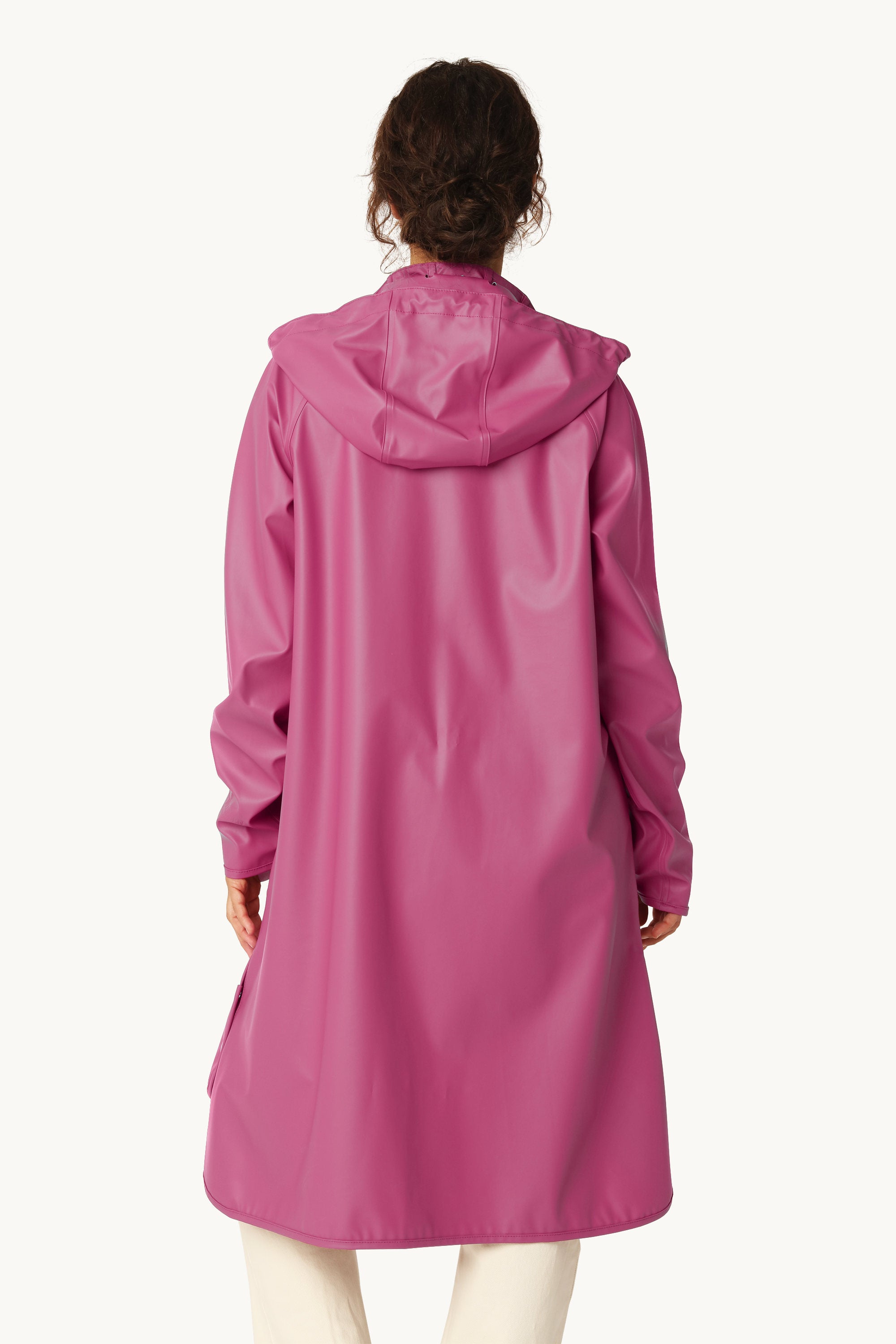 Leichter Regenmantel - Magenta Haze