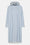 Langer Leichter Regenmantel - Blue Bell