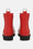 Short Rubber Boots - Deep Red